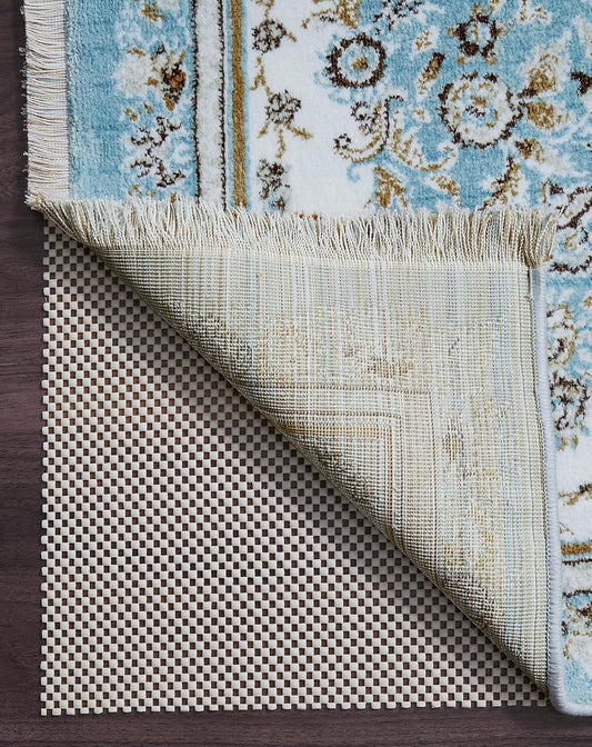 Veken Rug Pad Gripper - Non-Slip 10x14 Ft Mat for Hardwood & Tile Floors | Thick Anti-Skid Design