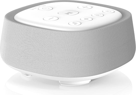 Skiennix Rechargeable White Noise Machine - 28 Soothing Sounds for Sleep | Portable & Timer Function
