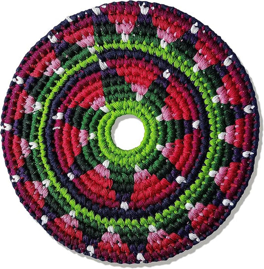 Buena Onda El Grande Flying Disc - 8'' Flexible Sport Disc for Indoor and Outdoor Play - Amazing Handmade Quality from Guatamala - Pocket Discs are Played in Over 20 Family Fun Games