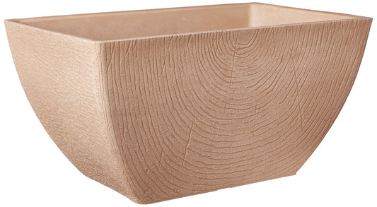 Arcadia Garden Products Q41B Concentric Window Box, 16 x 10 x 8, Beige