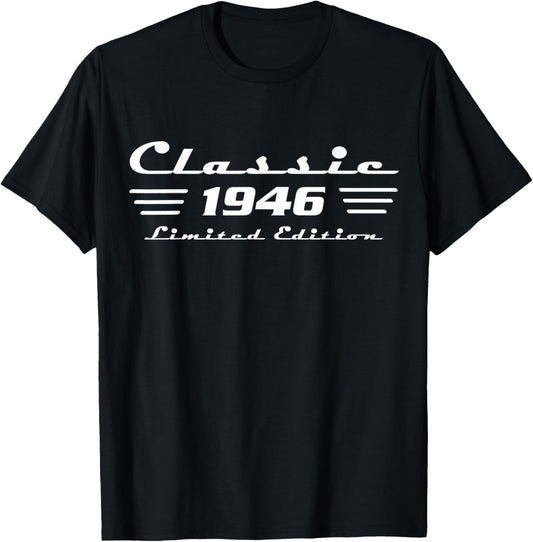 Regine Switzerland 80th Birthday T-Shirt - Classic Design for Men | Celebrate 80 Years